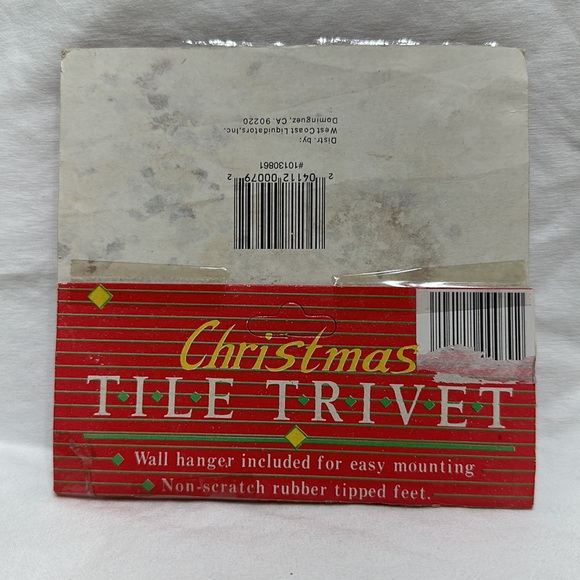 Christmas tile trivet - Picture 3 of 4